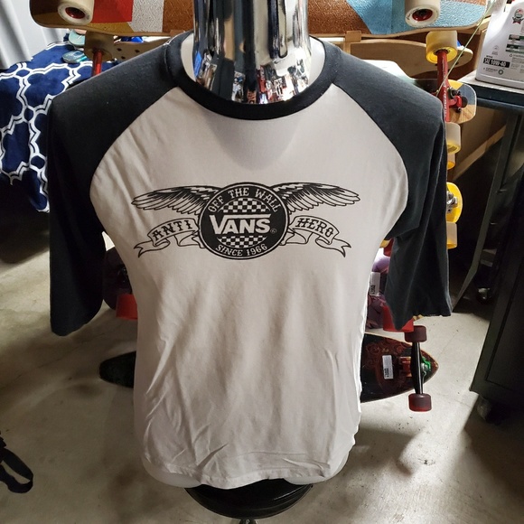 Vans Other - Antihero X Van's collab baseball tee Vans Other - Antihero X Van's collab baseball tee